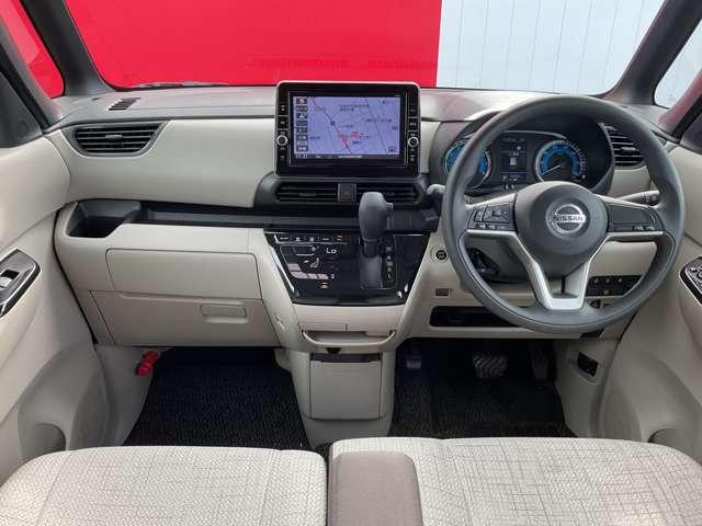 ルークス Ｘ　衝突軽減　ワイドナビＴＶ　３６０°モニター　ＥＴＣ　アイドリングストップ　障害物センサー　ドライブレコーダー　フルセグＴＶ　ＤＶＤ再生　インテリキー　両側電動スライドドア　ワンオーナー　車線逸脱警報（4枚目）