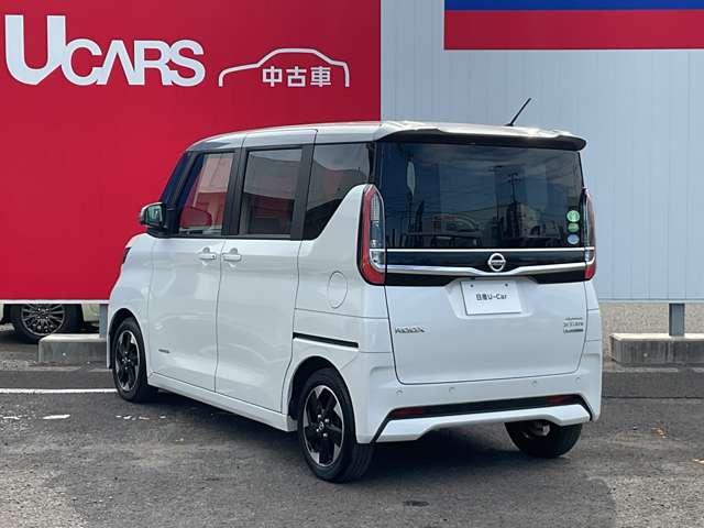 ルークス ハイウェイスター　Ｘ　当社社用車ＵＰ　衝突軽減　ワイドナビＴＶ　ＥＴＣ　アラウンドビューモニター　アイドリングストップ　障害物センサー　障害物センサー　ドラレコ　ＬＥＤライト　左電動スライドドア　純正アルミ　ＤＶＤ再生（3枚目）