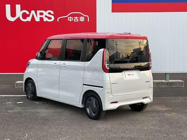 ルークス Ｘ　衝突軽減　純正ナビ　３６０°モニタ－　ＬＥＤライト　アイドリングストップ　障害物センサー　車線逸脱警報　オートマチックハイビーム　フルセグＴＶ　インテリジェントキー　両側電動スライドドア　ワンオーナー（3枚目）