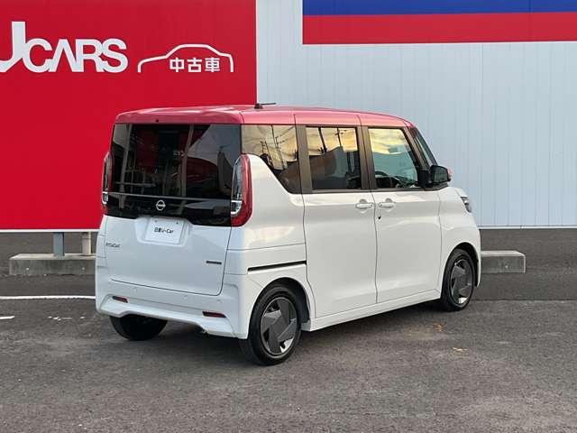 ルークス Ｘ　衝突軽減　純正ナビ　３６０°モニタ－　ＬＥＤライト　アイドリングストップ　障害物センサー　車線逸脱警報　オートマチックハイビーム　フルセグＴＶ　インテリジェントキー　両側電動スライドドア　ワンオーナー（5枚目）