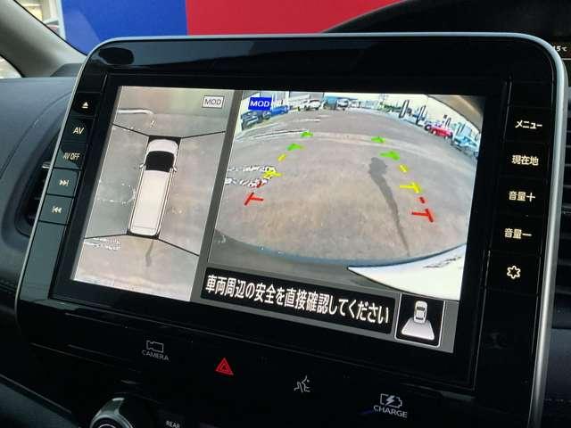 セレナ ｅ－パワー　ハイウェイスターＶ　プロパイロット　ワイドナビＴＶ　後席モニター　エマージェンシーブレーキ　アラウンドビューモニター　障害物センサー　スマートミラー　ドラレコ　ＥＴＣ　ワンオーナー　両側電動スライドドア　ＬＥＤライト（9枚目）