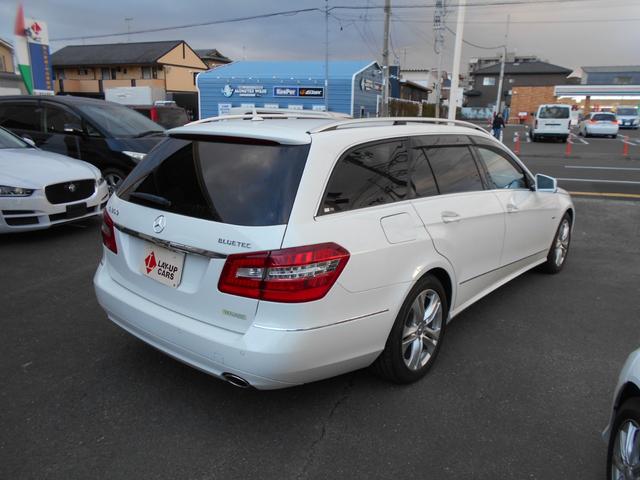 Eクラスステーションワゴン E350ブルテックステーションワゴンアバンG サンルーフ レザーシート ディーゼル シートヒーター パワーシート(4枚目)