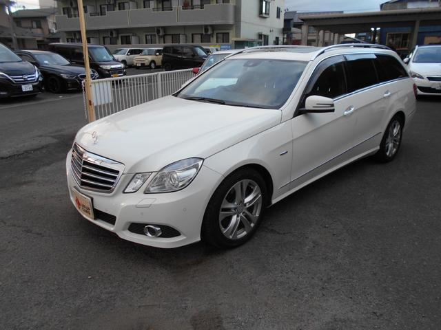 Eクラスステーションワゴン E350ブルテックステーションワゴンアバンG サンルーフ レザーシート ディーゼル シートヒーター パワーシート(7枚目)