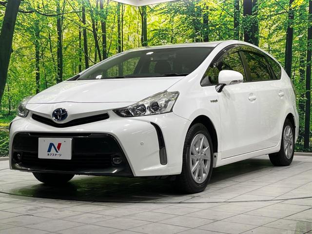 プリウスアルファ Ｓ　純正ナビ　バックカメラ　衝突軽減装置　禁煙車　前後ドラレコ　スマートキー　ＬＥＤヘッド＆フォグ　ＥＴＣ　オートハイビーム　車線逸脱警報　誤発進抑制機能　先行車発進告知　オートライト　オートエアコン（67枚目）