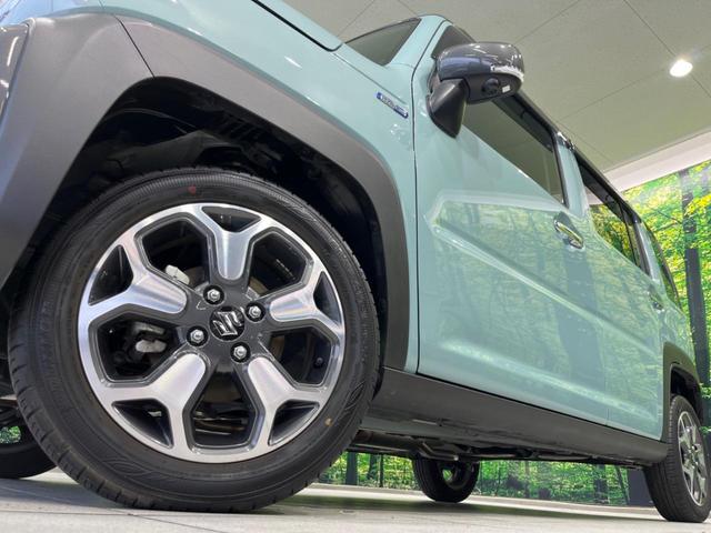 ハスラー ＪスタイルＩＩターボ　純正９型ナビ　全周囲カメラ　衝突軽減装置　アダプティブクルーズ　禁煙車　２トーンカラー　ハーフレザーシート　シートヒーター　前後ドラレコ　クリアランスソナー　レーンキープ　スマートキー　ＬＥＤヘッド（13枚目）