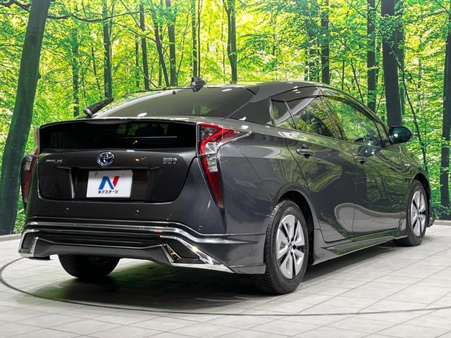 プリウス A 純正9型ナビ バックカメラ 衝突軽減装置 レーダークルーズ 禁煙車 ドラレコ コーナーセンサー スマートキー LEDヘッド ETC オートハイビーム ブラインドスポットモニター 車線逸脱警報(17枚目)