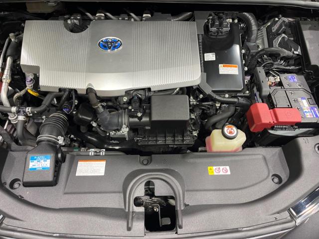 プリウス A 純正9型ナビ バックカメラ 衝突軽減装置 レーダークルーズ 禁煙車 ドラレコ コーナーセンサー スマートキー LEDヘッド ETC オートハイビーム ブラインドスポットモニター 車線逸脱警報(18枚目)