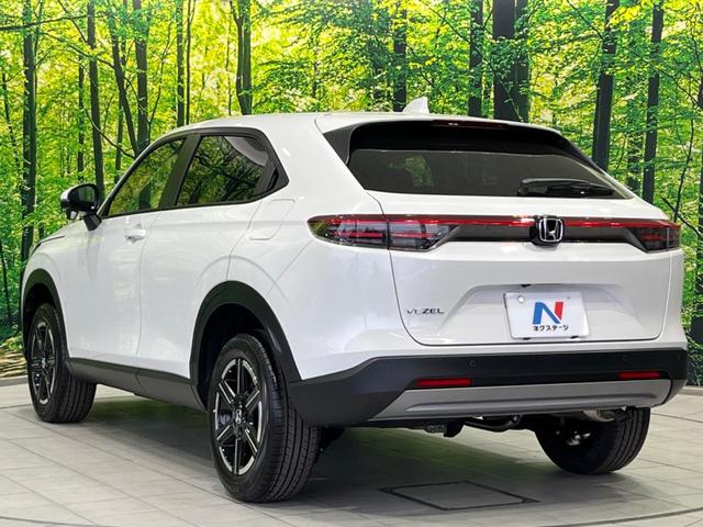ヴェゼル Ｇ　４ＷＤ　登録済未使用車　衝突軽減装置　アダプティブクルーズ　シートヒーター　コーナーセンサー　レーンキープ　スマートキー　ＬＥＤヘッド＆フォグ　オートハイビーム　誤発進抑制機能　先行車発進告知（66枚目）