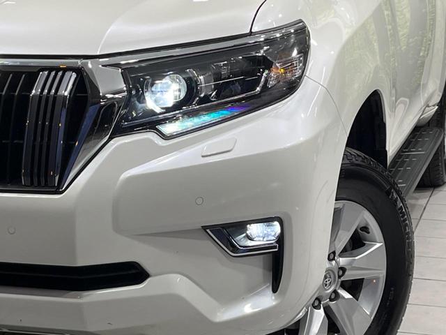 ランドクルーザープラド TX Lパッケージ 4WD ムーンルーフ 純正9型ナビ 全周囲カメラ 衝突軽減装置 レーダークルーズ 禁煙車 本革シート シートエアコン シートヒーター パワーシート コーナーセンサー スマートキー LEDヘッド&フォグ(12枚目)