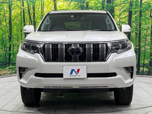 ランドクルーザープラド TX Lパッケージ 4WD ムーンルーフ 純正9型ナビ 全周囲カメラ 衝突軽減装置 レーダークルーズ 禁煙車 本革シート シートエアコン シートヒーター パワーシート コーナーセンサー スマートキー LEDヘッド&フォグ(14枚目)