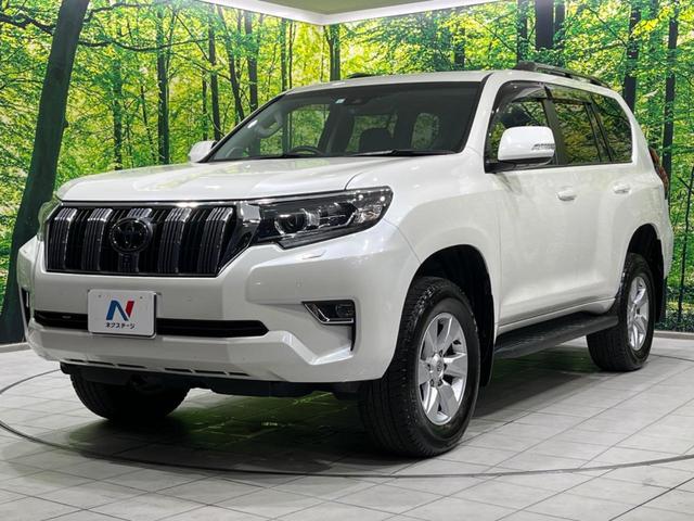 ランドクルーザープラド TX Lパッケージ 4WD ムーンルーフ 純正9型ナビ 全周囲カメラ 衝突軽減装置 レーダークルーズ 禁煙車 本革シート シートエアコン シートヒーター パワーシート コーナーセンサー スマートキー LEDヘッド&フォグ(75枚目)