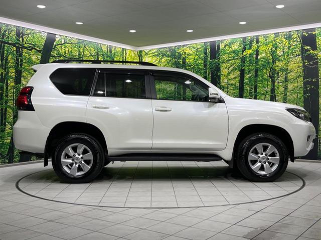 ランドクルーザープラド TX Lパッケージ 4WD ムーンルーフ 純正9型ナビ 全周囲カメラ 衝突軽減装置 レーダークルーズ 禁煙車 本革シート シートエアコン シートヒーター パワーシート コーナーセンサー スマートキー LEDヘッド&フォグ(76枚目)