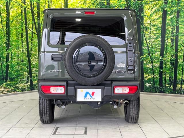 ジムニー XG 4WD 5MT ターボ SDナビ 禁煙車 ドラレコ Bluetooth AM FM再生 ドアバイザー プライバシーガラス 横滑り防止装置 盗難防止装置 エアバック(運転席 助手席 サイド カーテン)(15枚目)