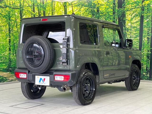 ジムニー XG 4WD 5MT ターボ SDナビ 禁煙車 ドラレコ Bluetooth AM FM再生 ドアバイザー プライバシーガラス 横滑り防止装置 盗難防止装置 エアバック(運転席 助手席 サイド カーテン)(17枚目)