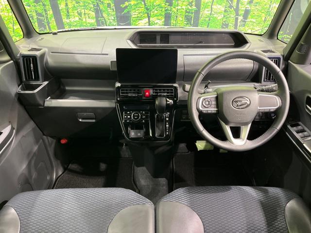 タント カスタムRS 4WD ターボ 両側電動ドア 10型ナビ 後席モニター 全周囲カメラ 衝突軽減装置 禁煙車 シートヒーター ハーフレザーシート コーナーセンサー スマートキー ETC LEDヘッド オートハイビーム(2枚目)