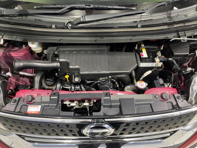 デイズルークス ハイウェイスター Gターボ 両側電動ドア 純正ナビ 全周囲カメラ 後席モニター 衝突軽減装置 禁煙車 ドラレコ コーナーセンサー スマートキー LEDヘッド ETC クルコン オートハイビーム 車線逸脱警報 誤発進抑制機能(18枚目)