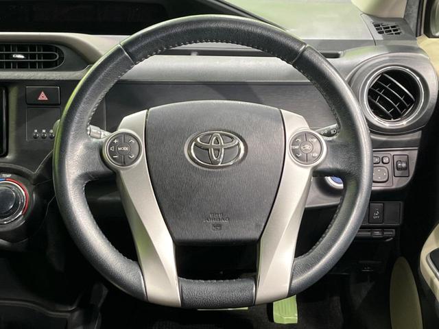 アクア G モデリスタエアロ ナビ バックカメラ 禁煙車 シートヒーター ドラレコ スマートキー ETC オートエアコン オートライト Bluetooth CD再生 フルセグ 15インチAW 電動格納ミラー(11枚目)