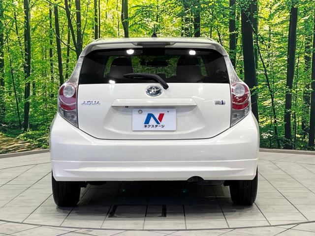 アクア G モデリスタエアロ ナビ バックカメラ 禁煙車 シートヒーター ドラレコ スマートキー ETC オートエアコン オートライト Bluetooth CD再生 フルセグ 15インチAW 電動格納ミラー(15枚目)