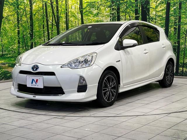 アクア G モデリスタエアロ ナビ バックカメラ 禁煙車 シートヒーター ドラレコ スマートキー ETC オートエアコン オートライト Bluetooth CD再生 フルセグ 15インチAW 電動格納ミラー(64枚目)