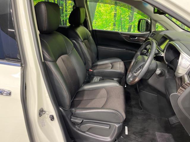 エルグランド 250ハイウェイスターS アーバンクロム 両側電動ドア 後席モニター 純正ナビ 全周囲カメラ 衝突軽減装置 レーダークルーズ 禁煙車 パワーバックドア ハーフレザーシート ドラレコ コーナーセンサー レーンキープ デジタルインナーミラー(8枚目)