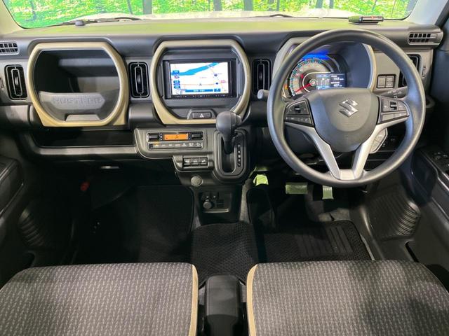 ハスラー ハイブリッドG 4WD ナビ バックカメラ 衝突軽減装置 レーダークルーズ 禁煙車 シートヒーター クリアランスソナー レーンキープ スマートキー LEDヘッド ETC オートハイビーム オートエアコン 誤発進抑制(2枚目)
