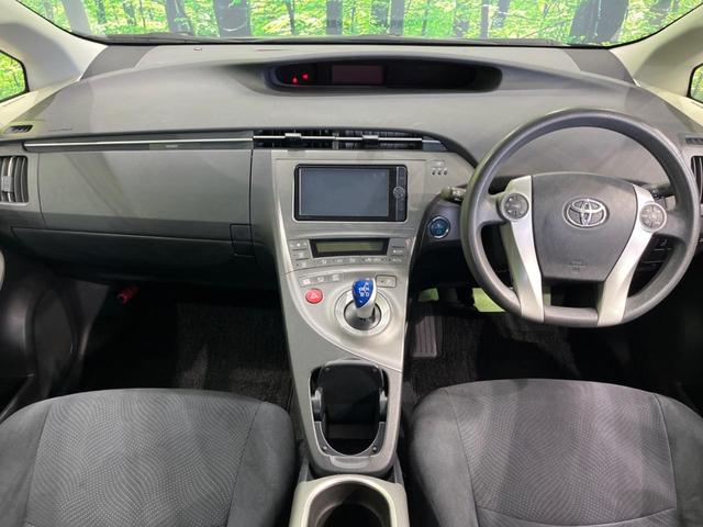 プリウス S 純正ナビ バックカメラ スマートキー ドラレコ ETC 15インチAW HIDヘッド オートライト オートエアコン Bluetooth フルセグ CD DVD再生 ステアリングスイッチ フォグライト(2枚目)