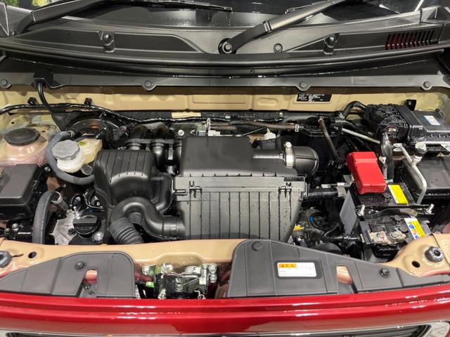 ハスラー ハイブリッドG 禁煙車 衝突軽減装置 レーダークルーズ シートヒーター コーナーセンサー レーンキープ スマートキー LEDヘッド オートハイビーム 誤発進抑制機能 先行車発進告知 オートエアコン(18枚目)