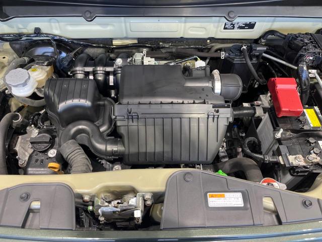 ハスラー ハイブリッドG 衝突軽減装置 アダプティブクルーズ 禁煙車 シートヒーター クリアランスソナー レーンキープ スマートキー ディスプレイオーディオ オートハイビーム 誤発進抑制機能 先行車発進告知 オートライト(18枚目)