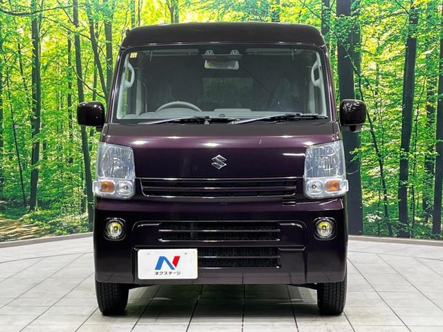 エブリイ ジョインターボ 4WD SDナビ 衝突軽減装置 禁煙車 クリアランスソナー HIDヘッド ETC 車線逸脱警報 オートライト 地デジ CD DVD再生 フォグライト 電動格納ミラー ヘッドライトレベライザー(14枚目)