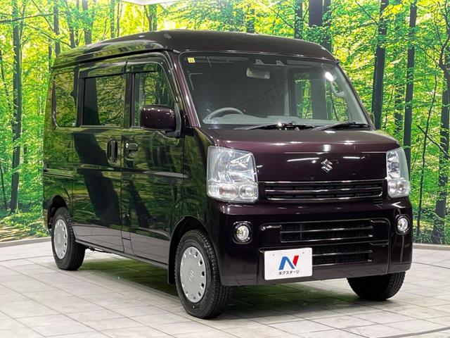 エブリイ ジョインターボ 4WD SDナビ 衝突軽減装置 禁煙車 クリアランスソナー HIDヘッド ETC 車線逸脱警報 オートライト 地デジ CD DVD再生 フォグライト 電動格納ミラー ヘッドライトレベライザー(16枚目)