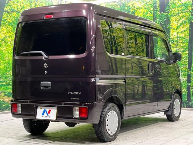 エブリイ ジョインターボ 4WD SDナビ 衝突軽減装置 禁煙車 クリアランスソナー HIDヘッド ETC 車線逸脱警報 オートライト 地デジ CD DVD再生 フォグライト 電動格納ミラー ヘッドライトレベライザー(17枚目)