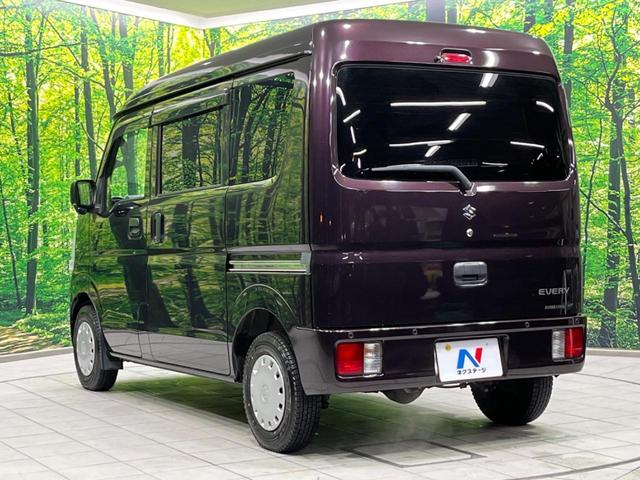 エブリイ ジョインターボ 4WD SDナビ 衝突軽減装置 禁煙車 クリアランスソナー HIDヘッド ETC 車線逸脱警報 オートライト 地デジ CD DVD再生 フォグライト 電動格納ミラー ヘッドライトレベライザー(32枚目)