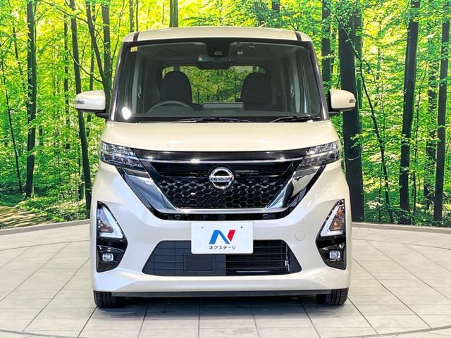 ルークス ハイウェイスター X 電動スライドドア 純正9型ナビ 全周囲カメラ 衝突軽減装置 禁煙車 ドラレコ コーナーセンサー スマートキー LEDヘッド ETC オートハイビーム 車線逸脱警報 誤発進抑制装置 オートライト(14枚目)