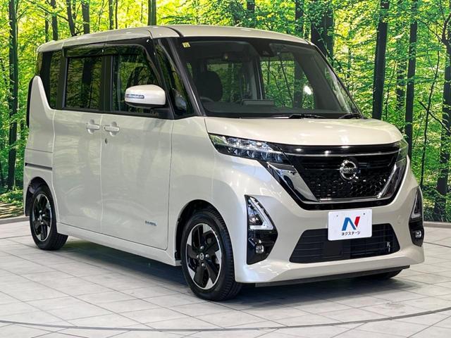 ルークス ハイウェイスター X 電動スライドドア 純正9型ナビ 全周囲カメラ 衝突軽減装置 禁煙車 ドラレコ コーナーセンサー スマートキー LEDヘッド ETC オートハイビーム 車線逸脱警報 誤発進抑制装置 オートライト(16枚目)