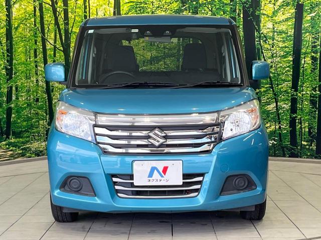 ソリオ G 4WD 電動スライドドア 純正ナビ バックカメラ 衝突軽減装置 レーダークルーズ 禁煙車 シートヒーター ドラレコ ETC スマートキー コーナーセンサー オートハイビーム 車線逸脱警報 オートライト(14枚目)