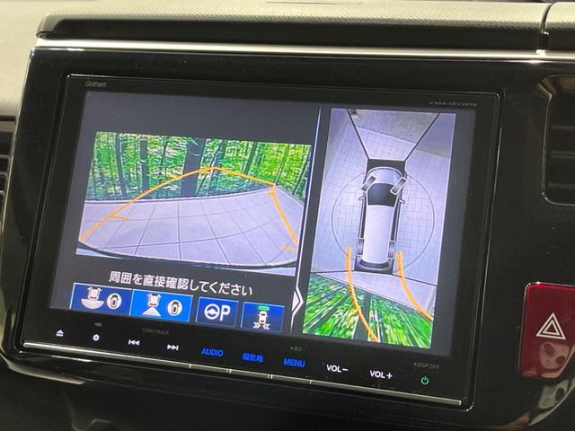 ステップワゴンスパーダ スパーダハイブリッド G ホンダセンシング 両側電動ドア 後席モニター 純正9型ナビ 全周囲カメラ アダプティブクルーズ 禁煙車 ドラレコ ETC スマートキー LEDヘッド 車線逸脱警報 誤発信抑制機能 先行車発進告知 CD DVD再生(6枚目)