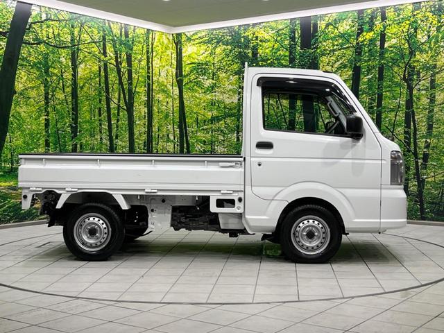 キャリイトラック KCエアコン・パワステ 4WD 5MT 衝突軽減装置 禁煙車 クリアランスソナー オートハイビーム 誤発進抑制機能 車線逸脱警報 先行車発進告知 オートライト ヘッドライトレベライザー AM FM再生 3方開荷台(31枚目)