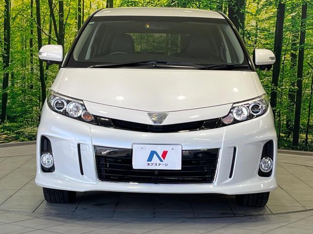 エスティマ アエラス　プレミアムエディション　４ＷＤ　両側電動ドア　純正ナビ　後席モニター　全周囲カメラ　禁煙車　ハーフレザーシート　パワーシート　スマートキー　ＨＩＤヘッド　ＥＴＣ　クルコン　オートライト　デュアルオートエアコン　オットマン（15枚目）