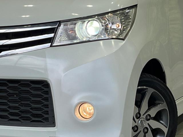 ルークス ハイウェイスター　電動スライドドア　ナビ　バックカメラ　禁煙車　スマートキー　ＨＩＤヘッド　ＥＴＣ　純正１４インチアルミ　オートライト　オートエアコン　地デジ　ＣＤ　ＤＶＤ再生　フォグライト　電動格納ミラー（12枚目）