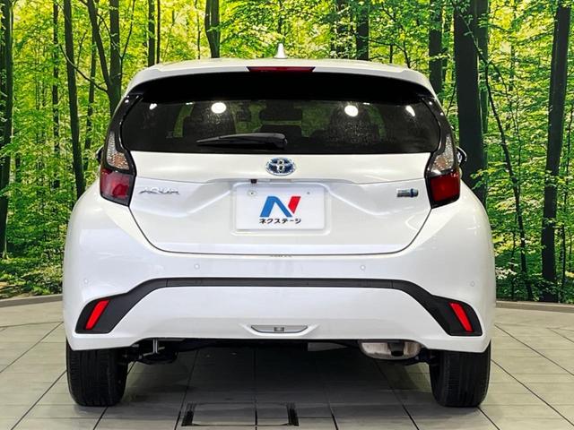 アクア Ｇ　純正ナビ　バックカメラ　ＡＣ１００Ｖ電源　衝突軽減装置　レーダークルーズ　禁煙車　ドラレコ　コーナーセンサー　スマートキー　ＬＥＤヘッド　ＥＴＣ　オートハイビーム　オートエアコン　革巻きハンドル（15枚目）