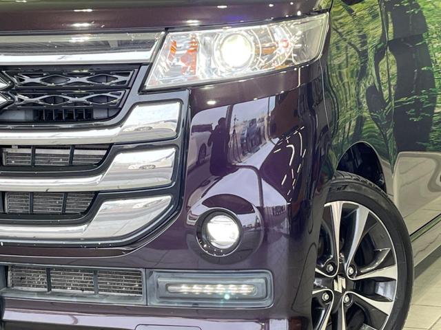 スペーシアカスタムＺ ターボ　電動スライドドア　ＳＤナビ　バックカメラ　衝突軽減装置　禁煙車　シートヒーター　ドラレコ　スマートキー　ＨＩＤヘッド　ＥＴＣ　クルコン　車線逸脱警報　誤発進抑制機能　先行車発進告知　オートライト（12枚目）