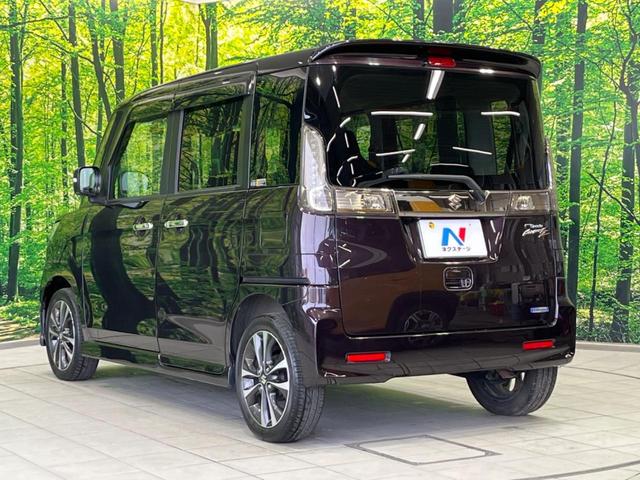 スペーシアカスタムＺ ターボ　電動スライドドア　ＳＤナビ　バックカメラ　衝突軽減装置　禁煙車　シートヒーター　ドラレコ　スマートキー　ＨＩＤヘッド　ＥＴＣ　クルコン　車線逸脱警報　誤発進抑制機能　先行車発進告知　オートライト（73枚目）