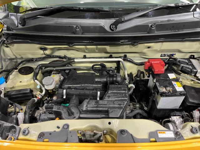 ハスラー Ｆリミテッド　４ＷＤ　衝突軽減装置　禁煙車　２トーンカラー　シートヒーター　スマートキー　ＨＩＤヘッド　誤発進抑制機能　オートライト　オートエアコン　ＣＤ　ＡＵＸ　電動格納ミラー　ダウンヒルアシスト　盗難防止装置（18枚目）