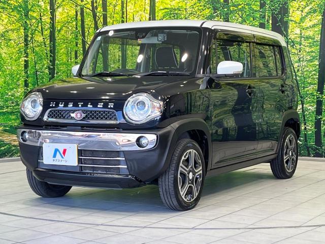ハスラー Ｘターボ　ナビ　バックカメラ　衝突軽減装置　禁煙車　シートヒーター　前後ドラレコ　スマートキー　ＥＴＣ　純正１５インチＡＷ　オートライト　オートエアコン　誤発進抑制機能　Ｂｌｕｅｔｏｏｔｈ　ＣＤ　ＤＶＤ再生（65枚目）