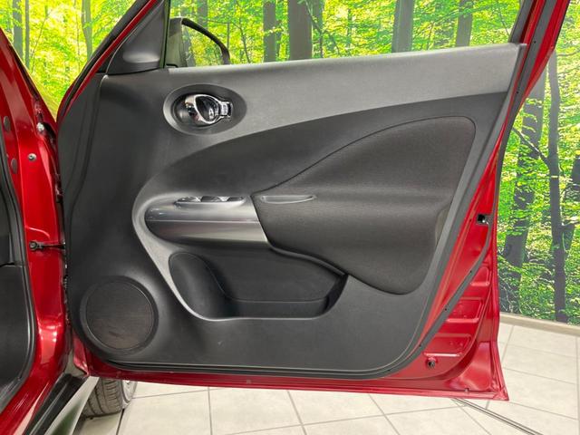ジューク １５ＲＸ　純正ナビ　バックカメラ　禁煙車　前後ドラレコ　ＥＴＣ　スマートキー　純正１７インチＡＷ　ＨＩＤヘッド　フロントフォグ　オートライト　オートエアコン　Ｂｌｕｅｔｏｏｔｈ　ＣＤ　ＤＶＤ再生　フルセグ（33枚目）