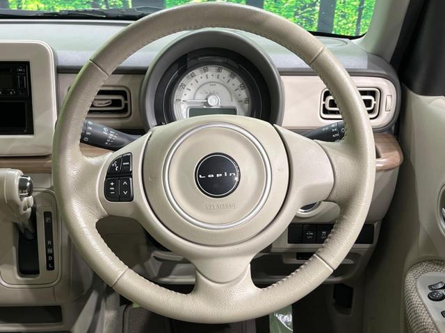 アルトラパン S 4WD 衝突軽減装置 禁煙車 2トーンカラー シートヒーター スマートキー HIDヘッド ETC オートライト CD AM FM再生 革巻きステアリング ステアリングスイッチ アイドリングストップ(11枚目)