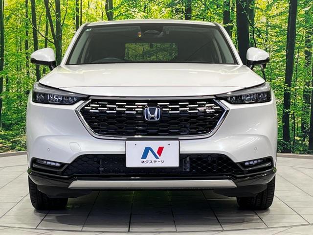 ヴェゼル e:HEV Z 純正9型ナビ バックカメラ 衝突軽減装置 禁煙車 電動リアゲート ハーフレザーシート ドラレコ コーナーセンサー スマートキー LEDヘッド ETC2.0 純正18インチAW オートハイビーム(14枚目)