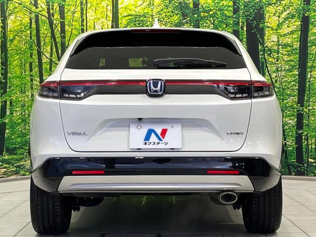 ヴェゼル e:HEV Z 純正9型ナビ バックカメラ 衝突軽減装置 禁煙車 電動リアゲート ハーフレザーシート ドラレコ コーナーセンサー スマートキー LEDヘッド ETC2.0 純正18インチAW オートハイビーム(15枚目)