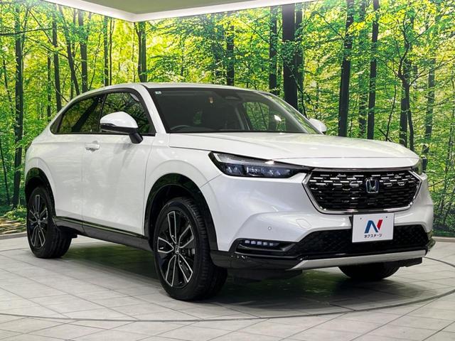 ヴェゼル e:HEV Z 純正9型ナビ バックカメラ 衝突軽減装置 禁煙車 電動リアゲート ハーフレザーシート ドラレコ コーナーセンサー スマートキー LEDヘッド ETC2.0 純正18インチAW オートハイビーム(16枚目)