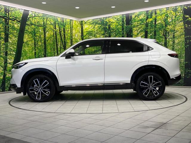 ヴェゼル e:HEV Z 純正9型ナビ バックカメラ 衝突軽減装置 禁煙車 電動リアゲート ハーフレザーシート ドラレコ コーナーセンサー スマートキー LEDヘッド ETC2.0 純正18インチAW オートハイビーム(74枚目)
